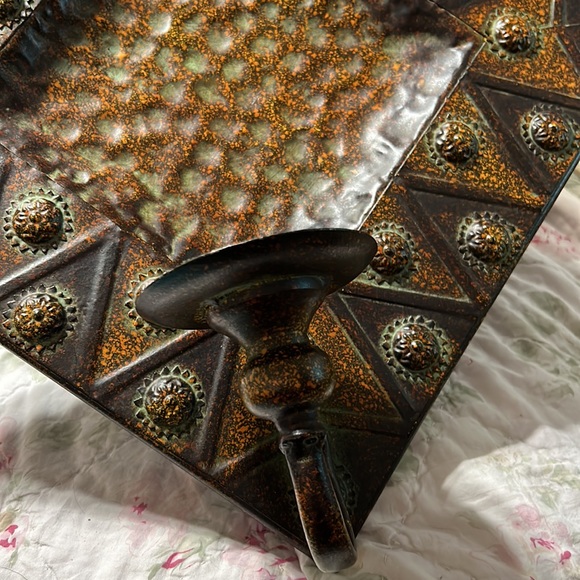 Bronze/Brown Colored Candle Holder Wall Decor from Home Goods Store. - Picture 3 of 10